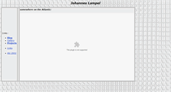 Desktop Screenshot of johannes.lampel.net